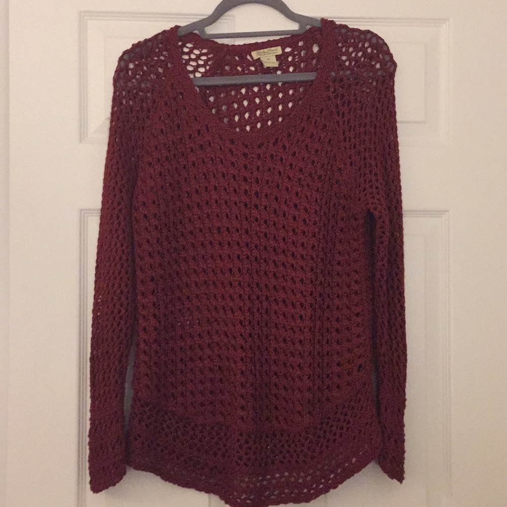 Red Knit Sweater